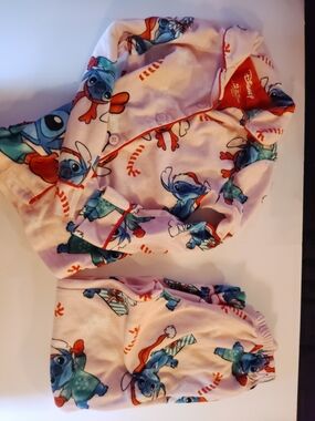 Disney Stitch Holiday Pajama Set - Pink